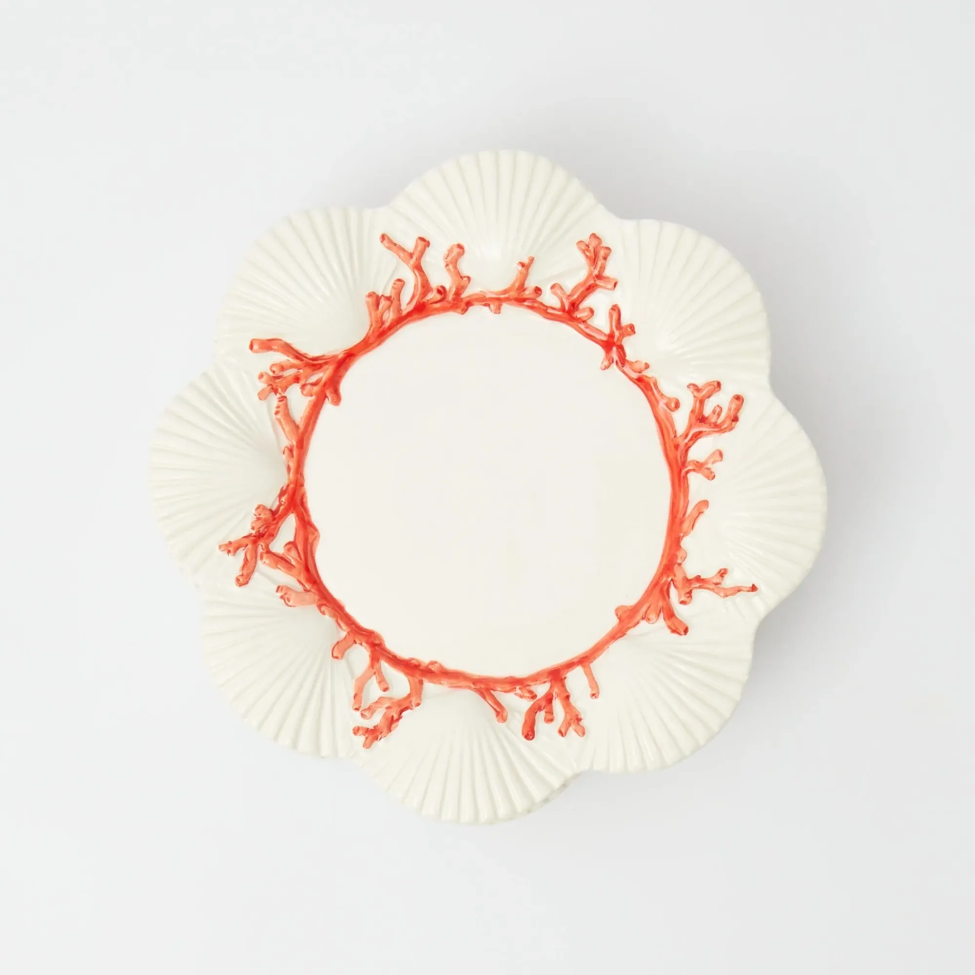 Coral Dinner Plates (Set Of 4)|Mrs. Alice Discount