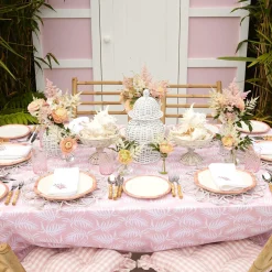 Coral Linen Napkins (Set Of 4)|Mrs. Alice Discount