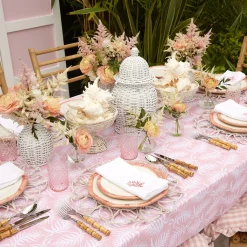 Coral Linen Napkins (Set Of 4)|Mrs. Alice Discount