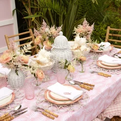 Coral Linen Napkins (Set Of 4)|Mrs. Alice Discount