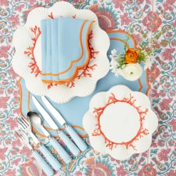 Coral Starter Plates (Set Of 4)|Mrs. Alice Hot