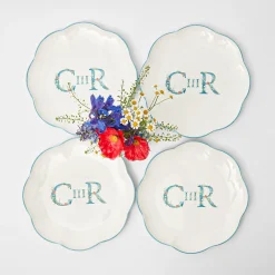 Coronation Dinner Plates (Set Of 4)|Mrs. Alice Discount