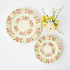 Dahlia Garland Dinner Plate|Mrs. Alice Outlet