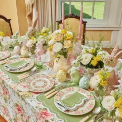 Dahlia Garland Dinner Plate (Set Of 4)|Mrs. Alice Clearance