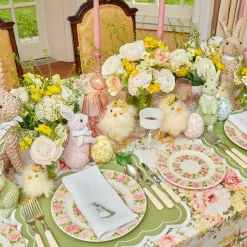 Dahlia Garland Starter Plate|Mrs. Alice Hot