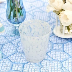 Dappled White Glasses & Jug Set|Mrs. Alice Best