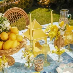 Eden Green & Yellow Candlescape|Mrs. Alice Sale