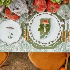 Edie Moss Green Napkins (Set Of 4)|Mrs. Alice