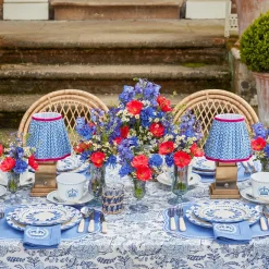 Eloise Blue Placemats & Coronation Napkins (Set Of 4)|Mrs. Alice Online