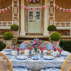 Eloise Blue Placemats & Coronation Napkins (Set Of 4)|Mrs. Alice Online