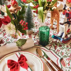 Emerald Green Hobnail Glasses (Set Of 6)|Mrs. Alice Clearance