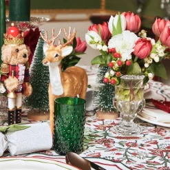 Emerald Green Hobnail Glasses & Jug Set|Mrs. Alice Clearance