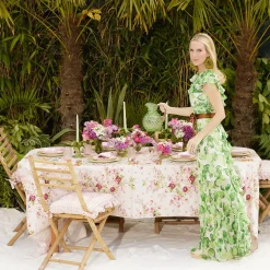 Emerald Hobnail Jug & Rose Handle|Mrs. Alice Clearance