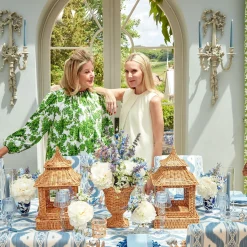 Extra Large Natural Rattan Pagoda Lantern|Mrs. Alice Best