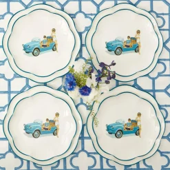 Fiat Jolly Dinner & Starter Plates (Set Of 8)|Mrs. Alice Discount