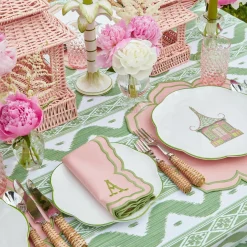 Fleur Pink Napkins (Set Of 4)|Mrs. Alice Outlet