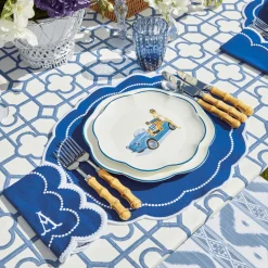 Gabrielle Blue Napkins (Set Of 4)|Mrs. Alice Outlet