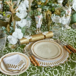 Gold Garland Dinner Plate|Mrs. Alice Outlet