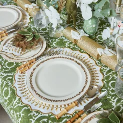 Gold Garland Dinner Plate|Mrs. Alice Outlet