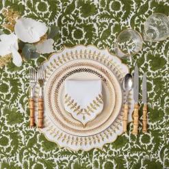 Gold Garland Starter Plate|Mrs. Alice Sale