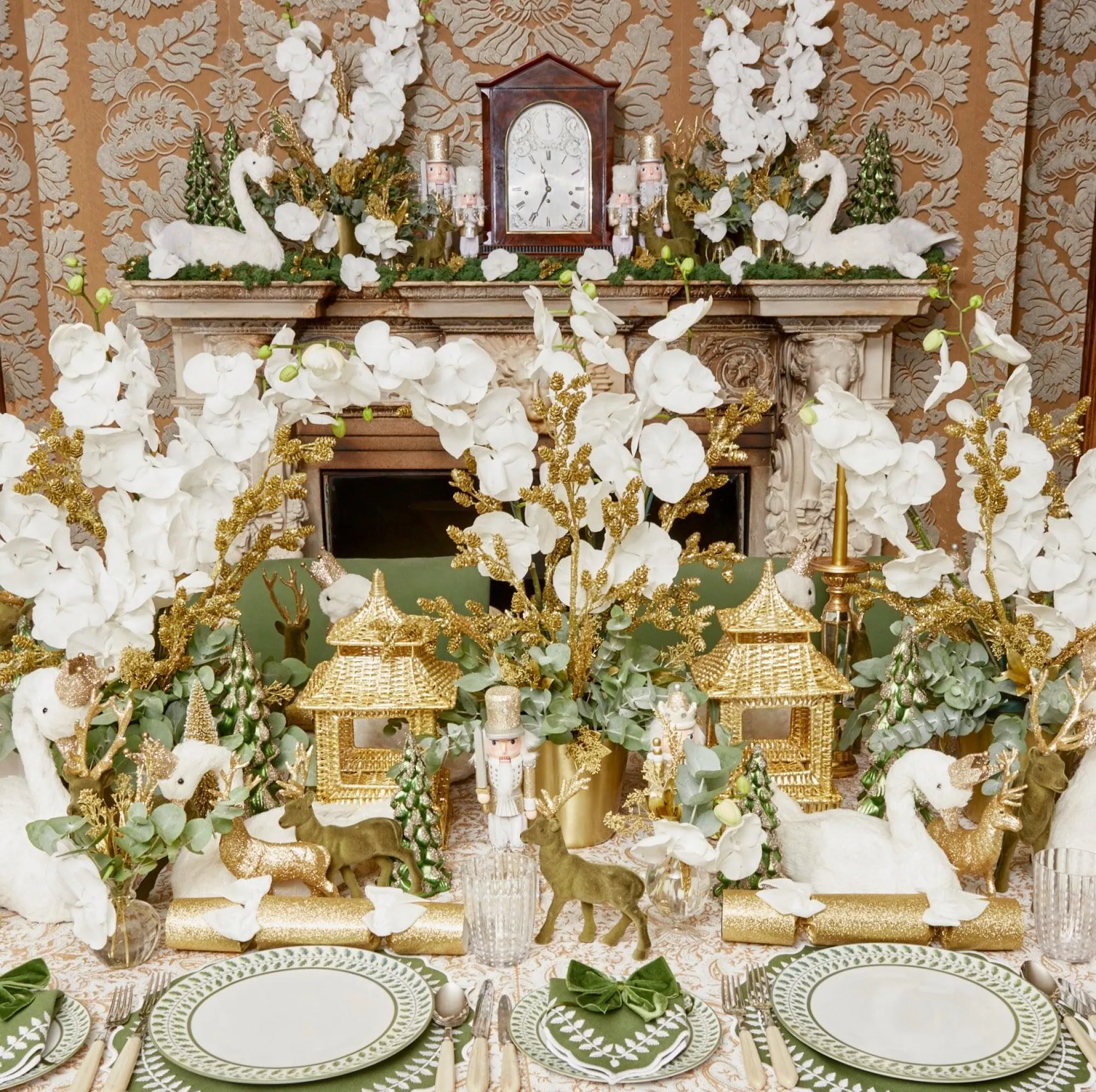 Gold Rattan Pagoda Lantern|Mrs. Alice Outlet