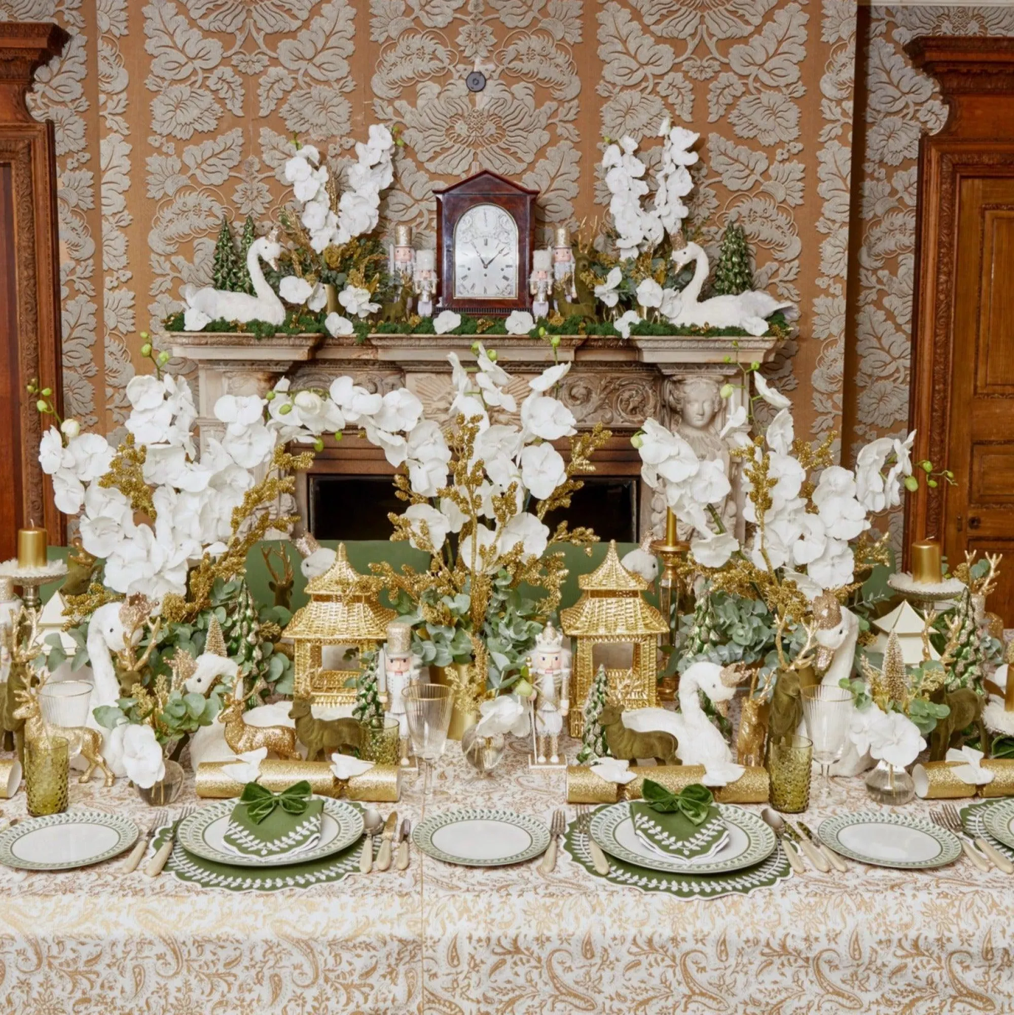 Gold Rattan Pagoda Lantern|Mrs. Alice