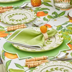 Green Garland Dinner Plates (Set Of 4)|Mrs. Alice Discount