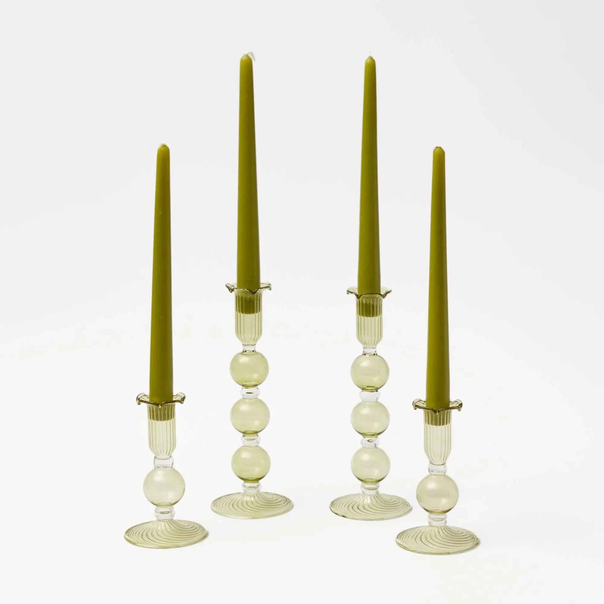 Green Parrot Candlescape|Mrs. Alice Sale