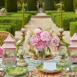 Green Parrot Candlescape|Mrs. Alice Hot