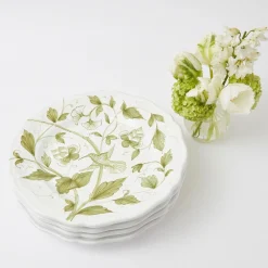 Hand Painted Hummingbird Dinner Plate|Mrs. Alice Hot