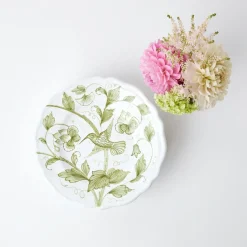 Hand Painted Hummingbird Starter Plate|Mrs. Alice Outlet