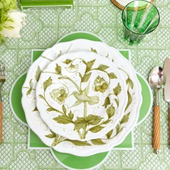 Hand Painted Hummingbird Starter Plate|Mrs. Alice Outlet