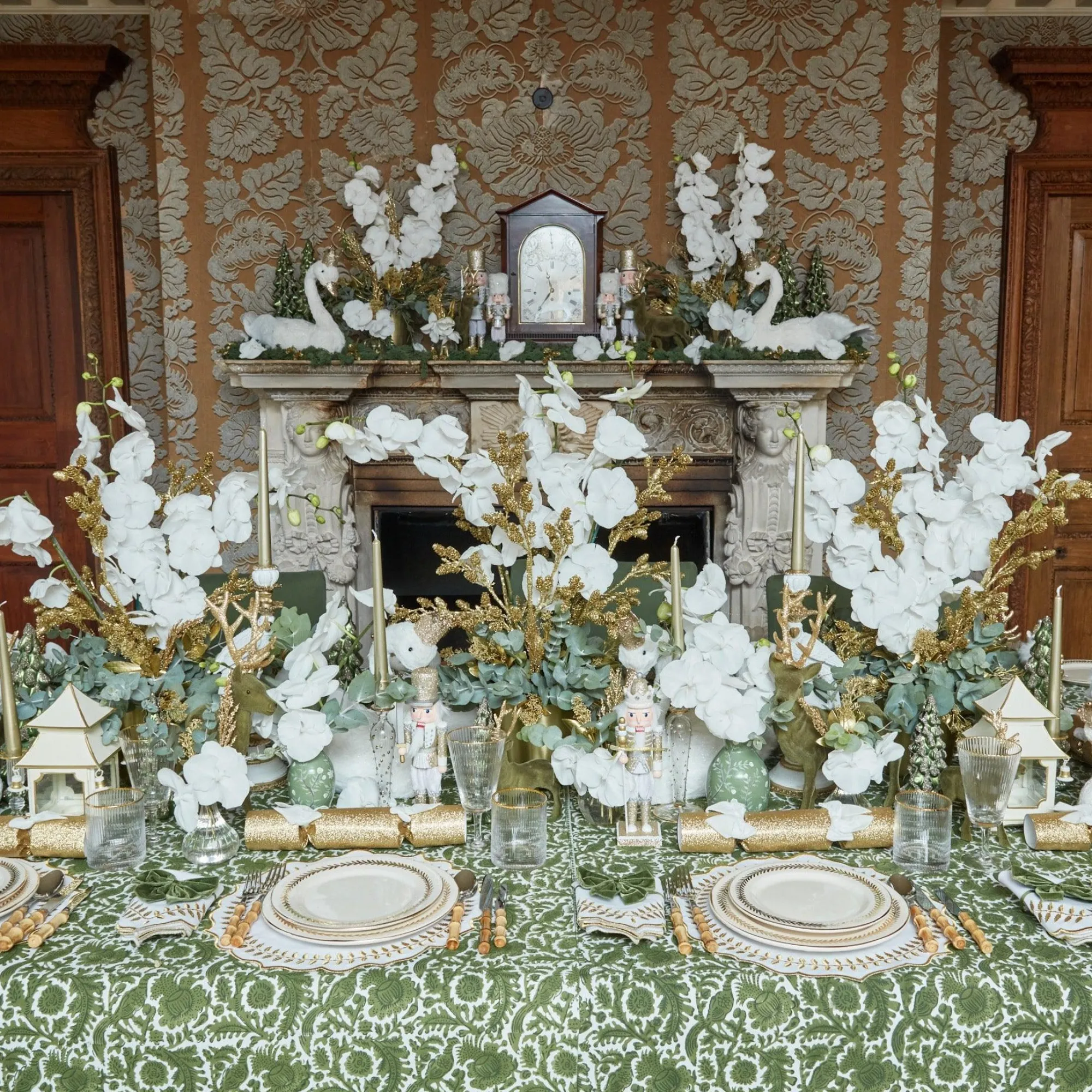 Hand Painted Tole Bud Vases (Set Of 3)|Mrs. Alice Discount