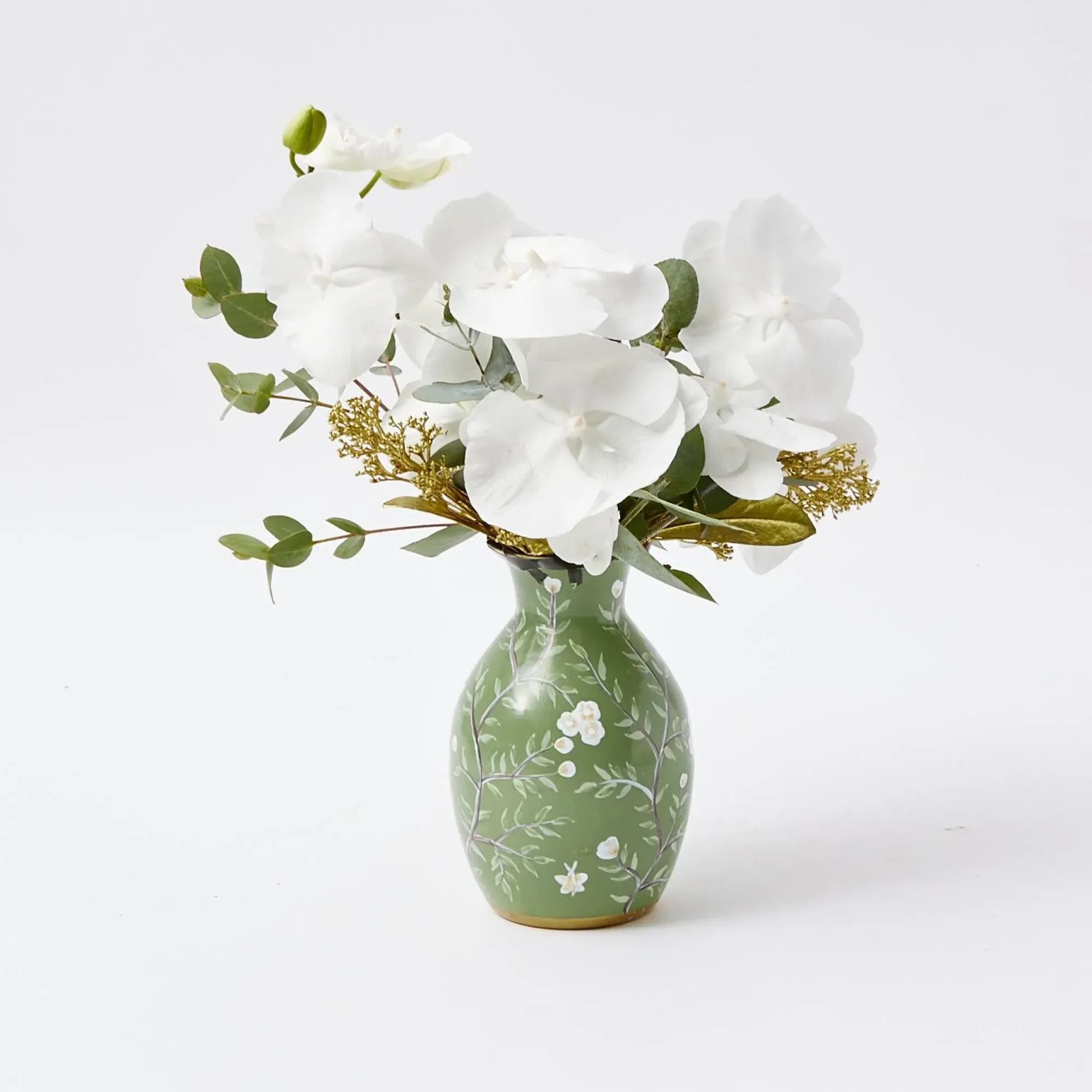 Hand Painted Tole Bud Vases (Set Of 3)|Mrs. Alice Discount