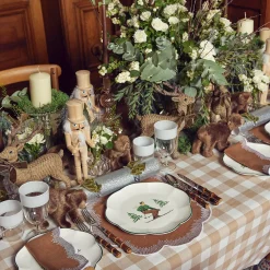 Heidi & Hans Skier Dinner Plate (Set Of 4)|Mrs. Alice Discount