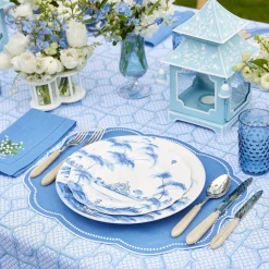 Hobnail Navy Glasses & Jug Set|Mrs. Alice New