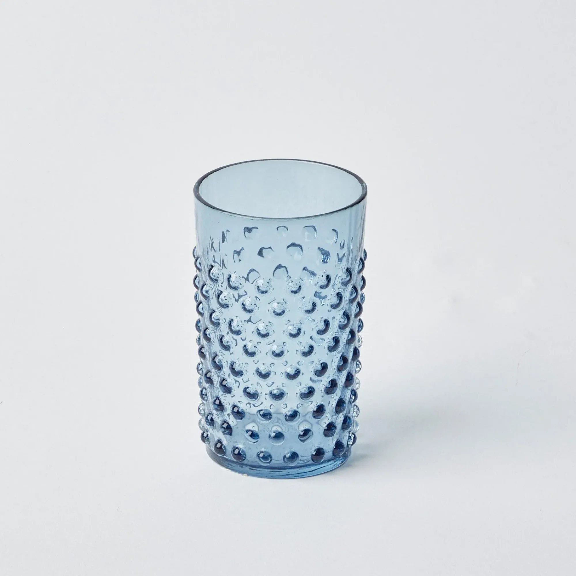 Hobnail Navy Glasses (Set Of 6)|Mrs. Alice Sale