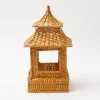 Honey Rattan Pagoda Lantern|Mrs. Alice Clearance