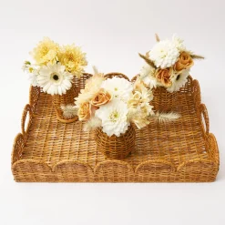 Honey Rattan Vase (Set Of 3)|Mrs. Alice Best
