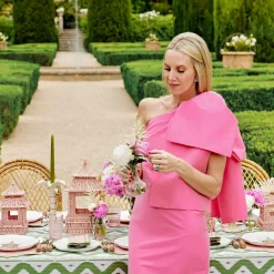 Large White Palm Candle Holder|Mrs. Alice Clearance