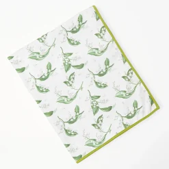 Lily Of The Valley & Serena Green Applique Linen Set|Mrs. Alice
