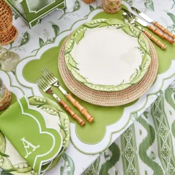 Lily Of The Valley Dinner Plates (Set Of 4)|Mrs. Alice Clearance