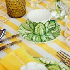 Lily Of The Valley Espresso Cup & Saucer|Mrs. Alice Outlet