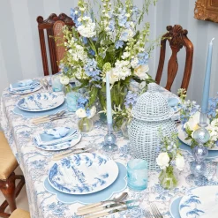 Madeline Azure Candle Holders (Pair)|Mrs. Alice