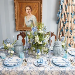 Madeline Azure Candle Holders (Pair)|Mrs. Alice