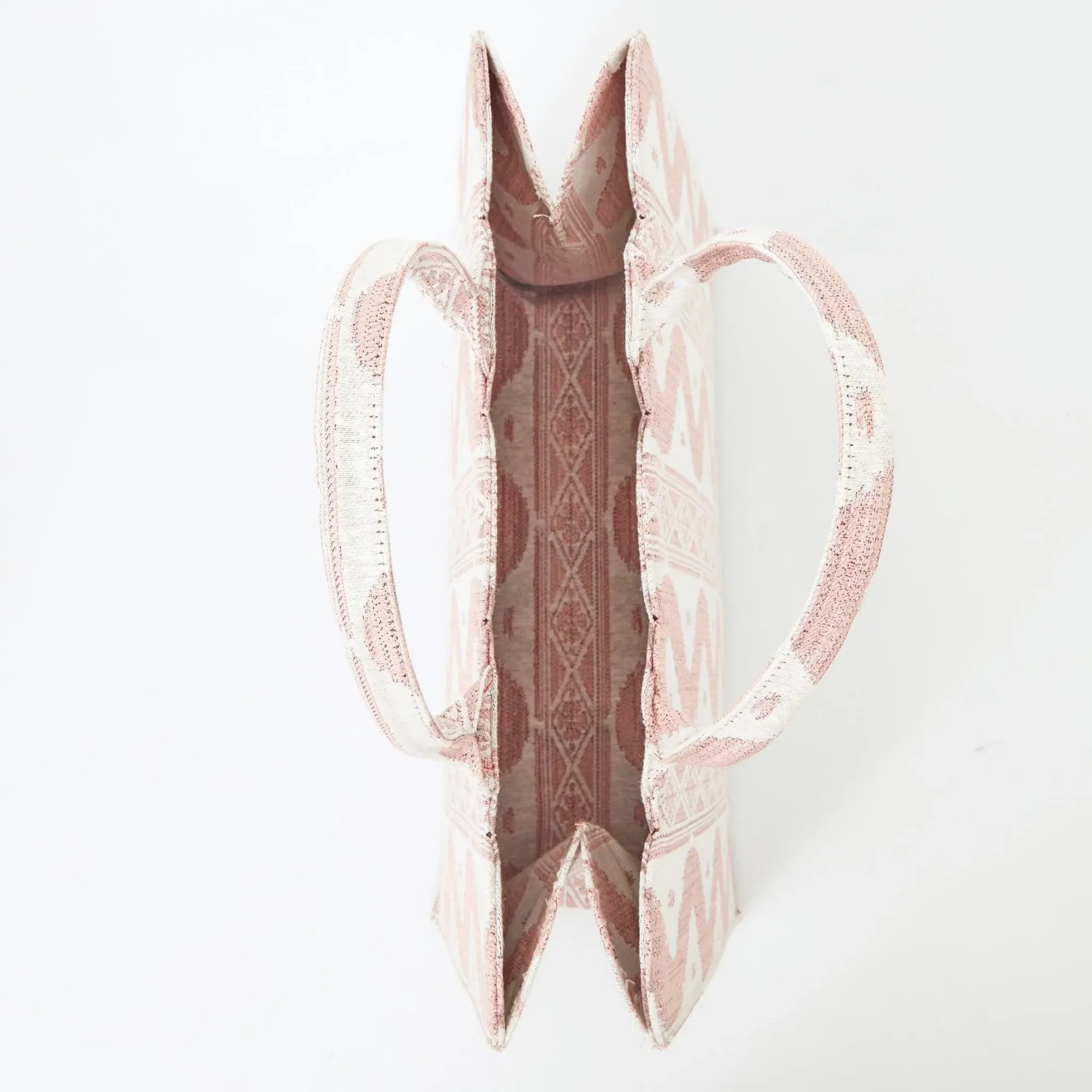 Tote Bag (Pink Ikat)|Mrs. Alice Outlet