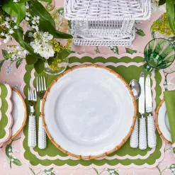 Nancy Bamboo Dinner Plate (Set Of 4)|Mrs. Alice Online