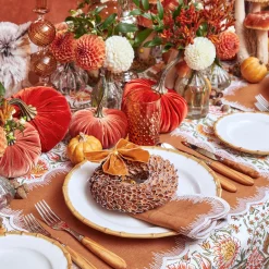 Nancy Bamboo Dinner Plate (Set Of 4)|Mrs. Alice Online