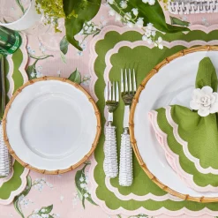 Nancy Bamboo Starter Plate (Set Of 4)|Mrs. Alice Discount