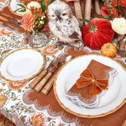 Nancy Bamboo Starter Plate (Set Of 4)|Mrs. Alice